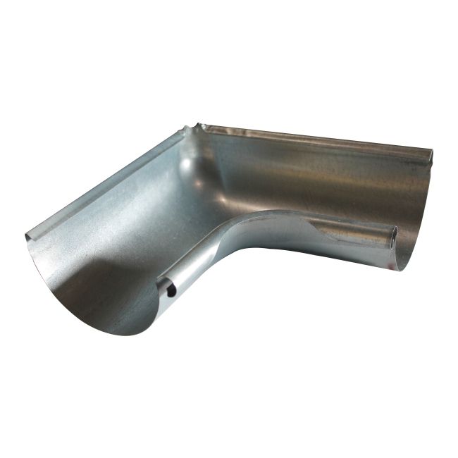 Udvendigt hjørne 127 mm galvaniseret