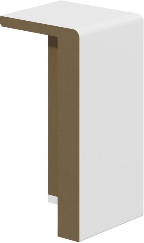 Udvendigt Hjørne MK D3 60 x 60 x 120 mm Hvid