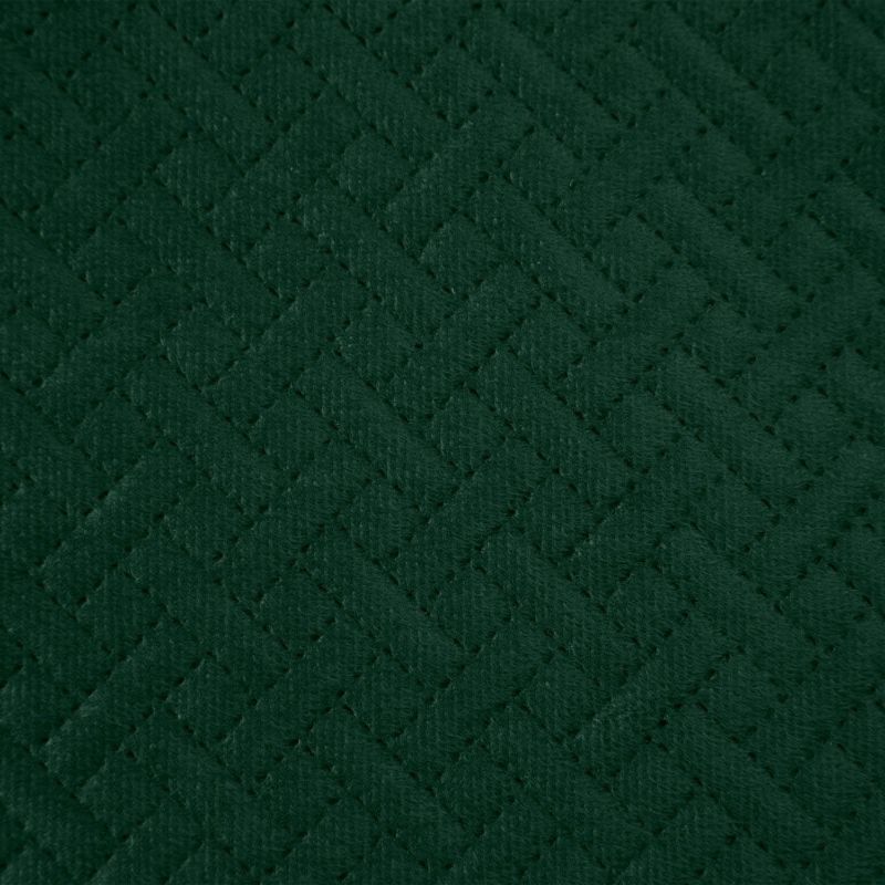 Eurofirany Luiz sengetæppe 220 x 240 cm grøn