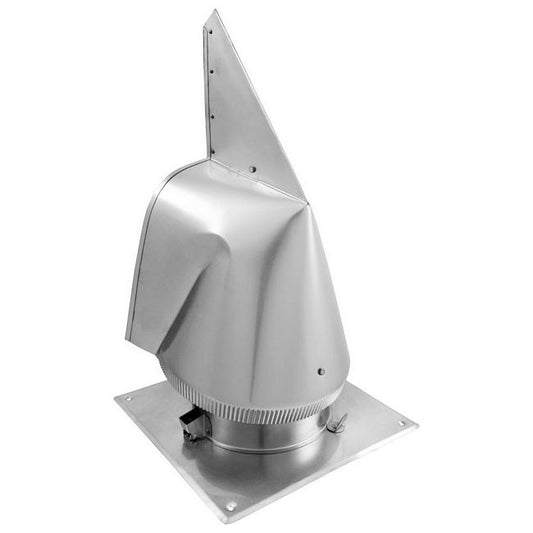 Darco Rotowent aftrækshætte 150 mm