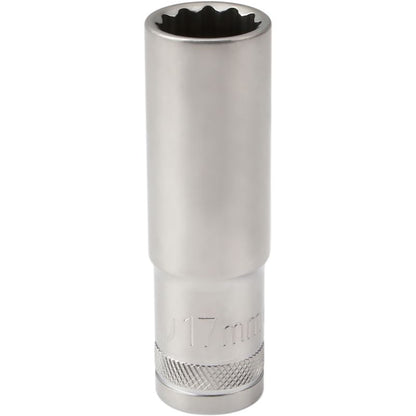 Magnusson lang 1/2" topnøgle 17 mm