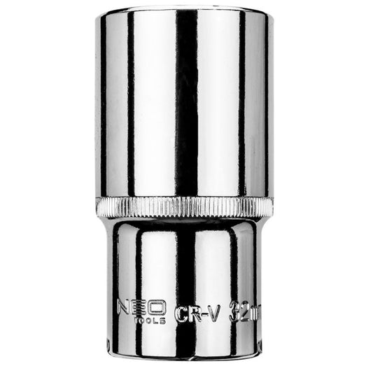 Lang sekskantet top NEO TOOLS 1/2" 32 mm, 1 stk.