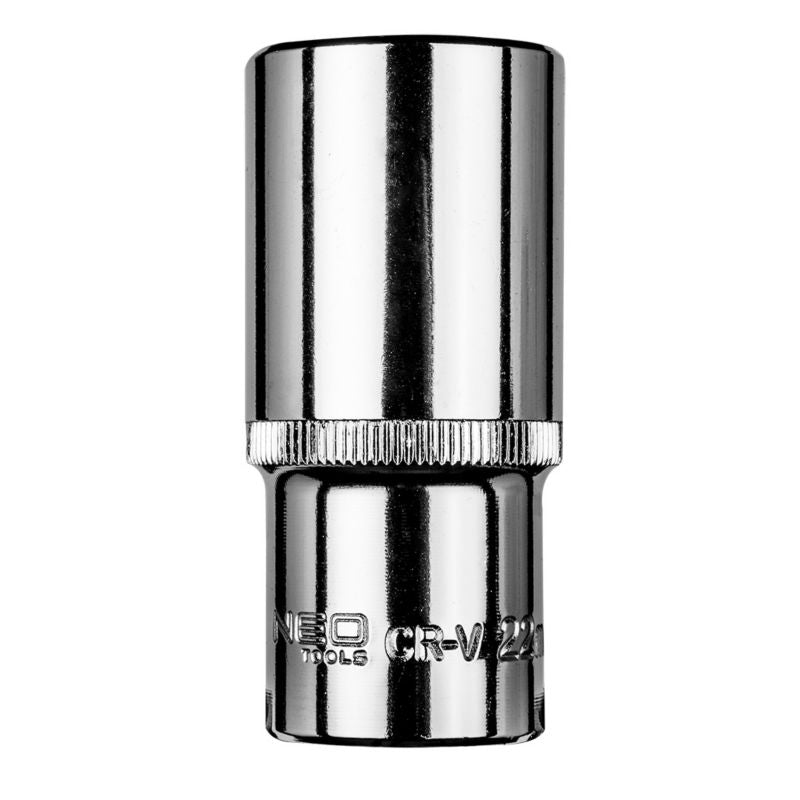 Lang sekskantet top NEO TOOLS 3/8" 22 mm, 1 stk.
