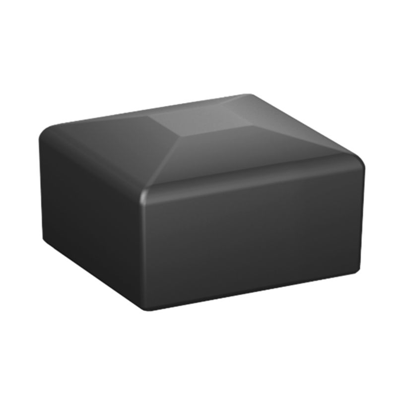 Hætte til Stolpe Polargos 70x70 mm Antracit 5 Stk.