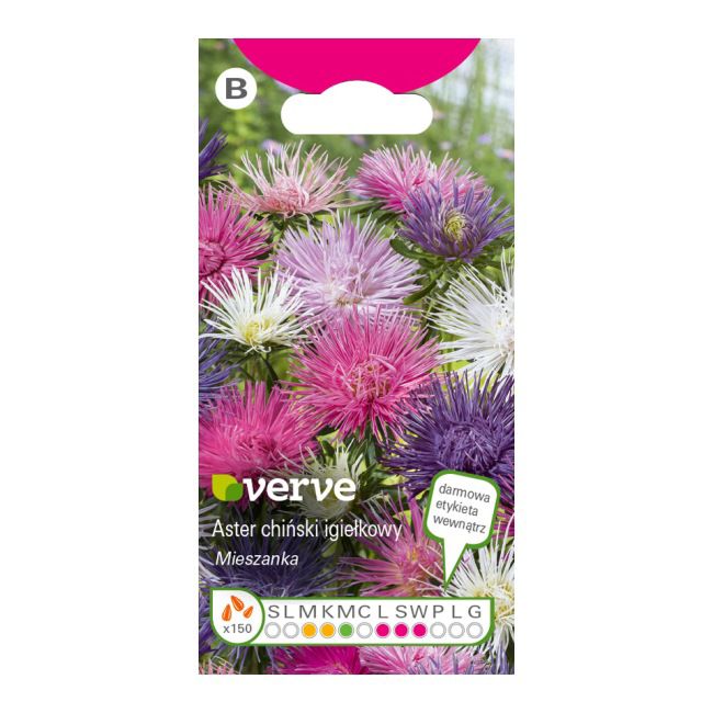 Aster Verve nåleformede frø