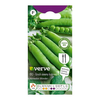 Økologiske frø af ærte Progress 9 Verve