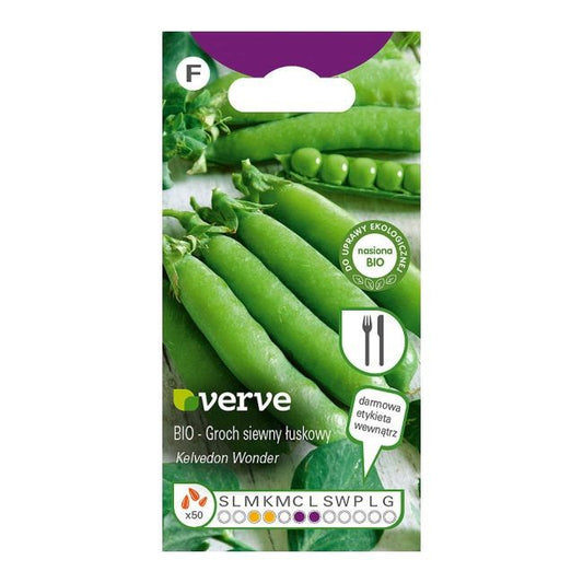 Økologiske frø af ærte Progress 9 Verve