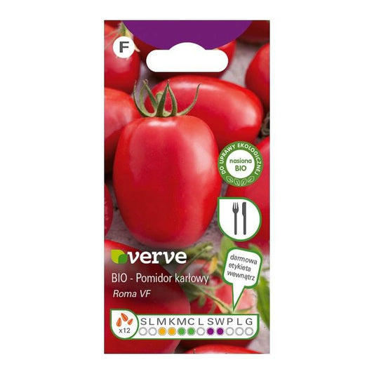 Økologiske tomatfrø Roma Verve