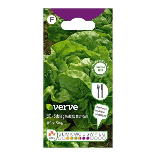 Økologiske May King Verve salatfrø