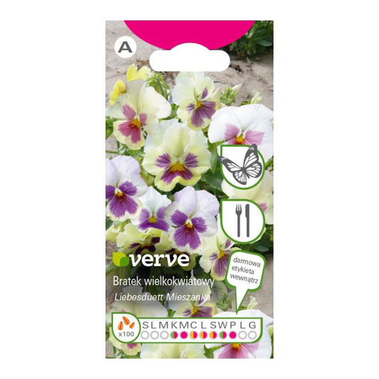 Frø af stedmoderblomst Liebesduett Verve