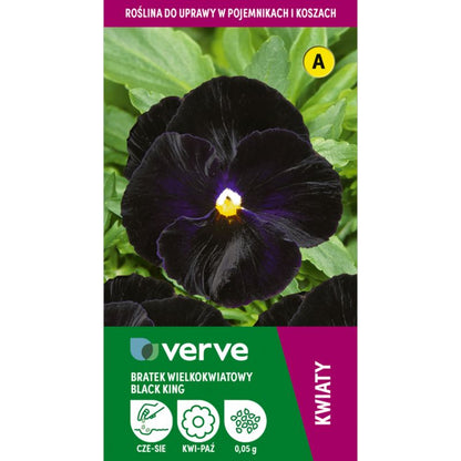 Frø af Verve viol, sort