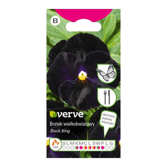 Frø af Verve viol, sort
