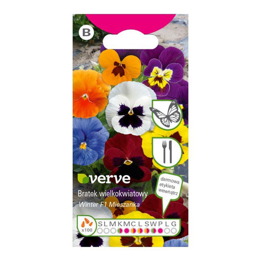Frø af vintervioler Winter F1 Verve