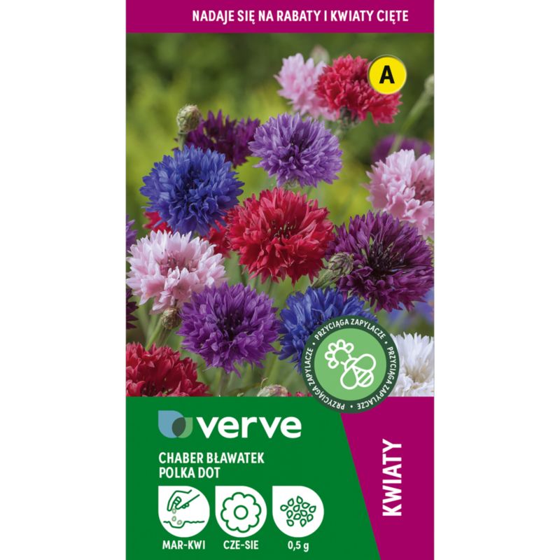 Frø af kornblomst Polka Dot Verve mix