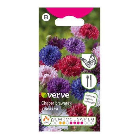 Frø af kornblomst Polka Dot Verve mix