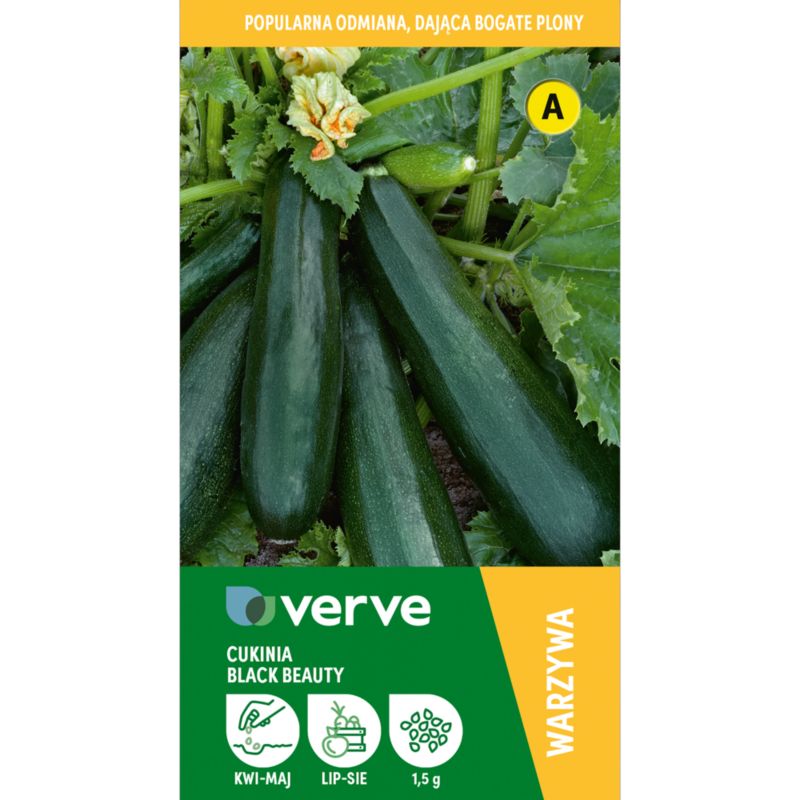 Frø til squash Black Beauty Verve