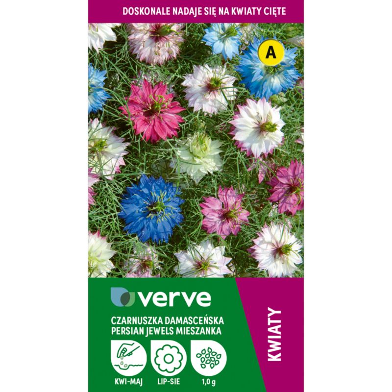 Frø af sortkommen Verve mix