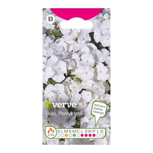 Frø af phlox Drumonnda White Beauty Verve