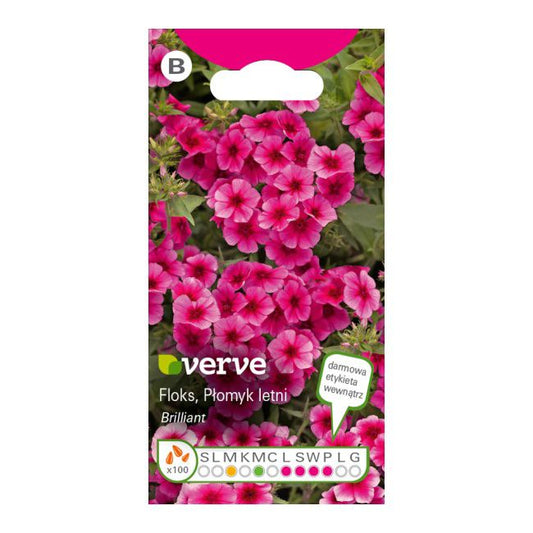 Frø af Verve floks i pink
