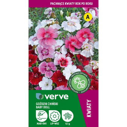 Frø af nellike Baby Doll Verve mix