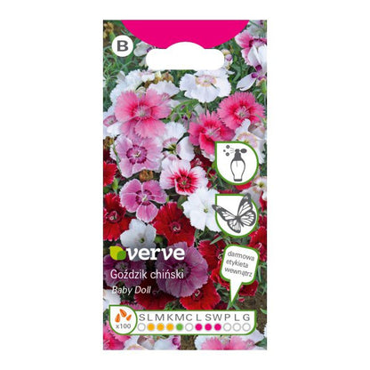 Frø af nellike Baby Doll Verve mix