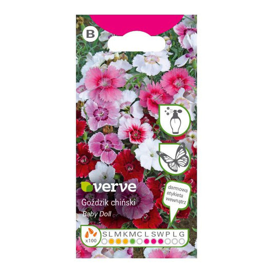 Frø af nellike Baby Doll Verve mix
