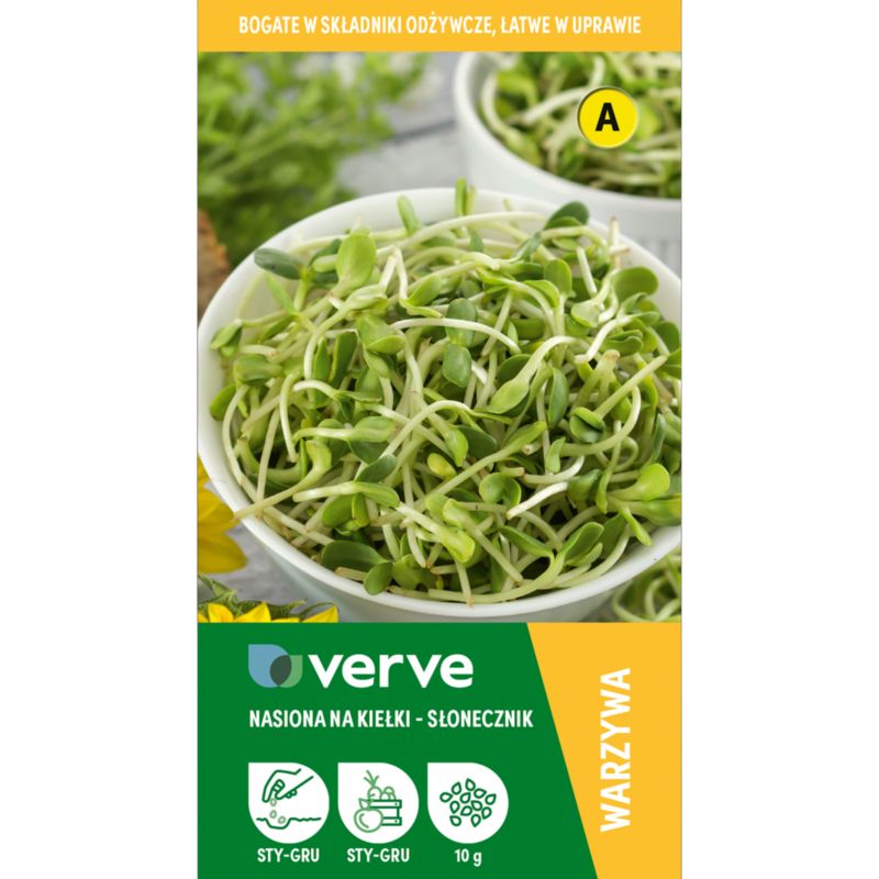 Frø til solsikkespirer Verve