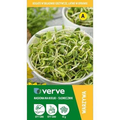 Frø til solsikkespirer Verve