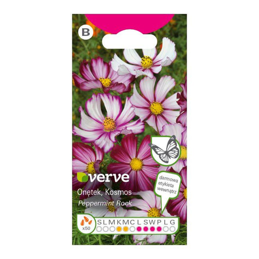 Frø af kosmos Peppermint Rock Verve farvemix