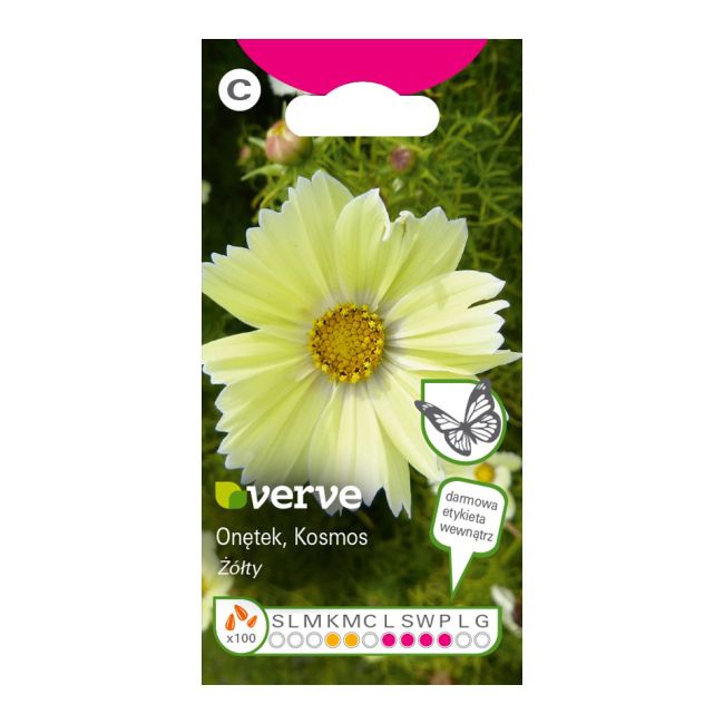 Kosmos Verve frø i gul