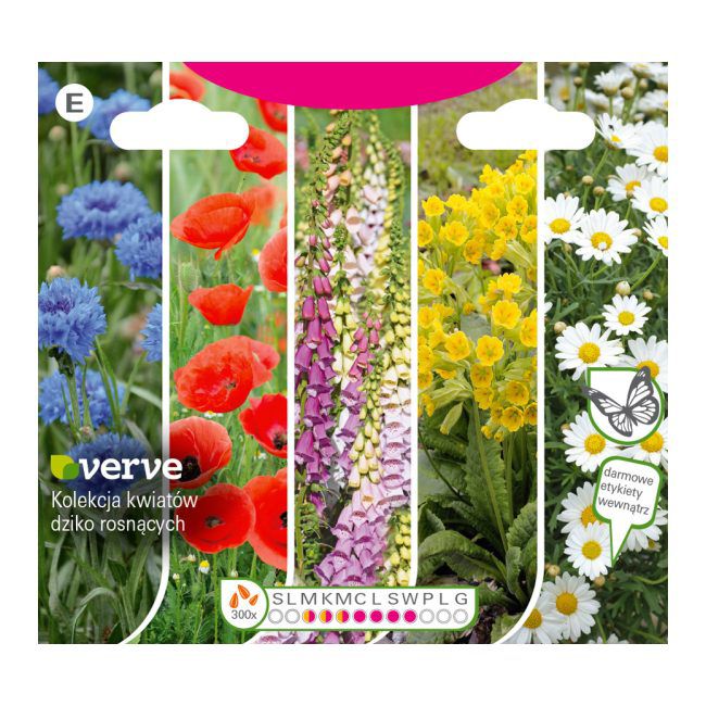 Verve-kollektion med vilde blomsterfrø