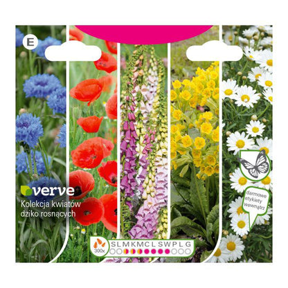 Verve-kollektion med vilde blomsterfrø