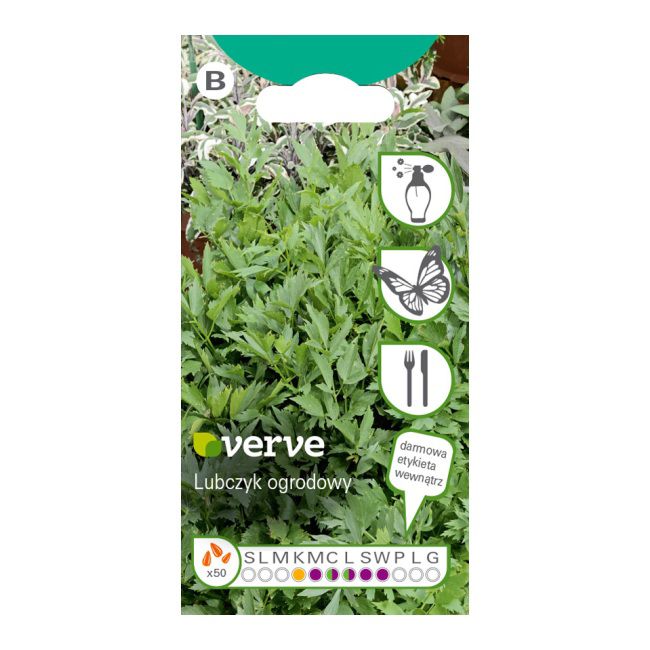 Lubczyk frø Seed Verve – dyrk sunde og vitaminrige krydderurter hjemme