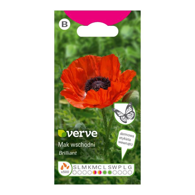 Frø af østlig valmue Brilliant Verve