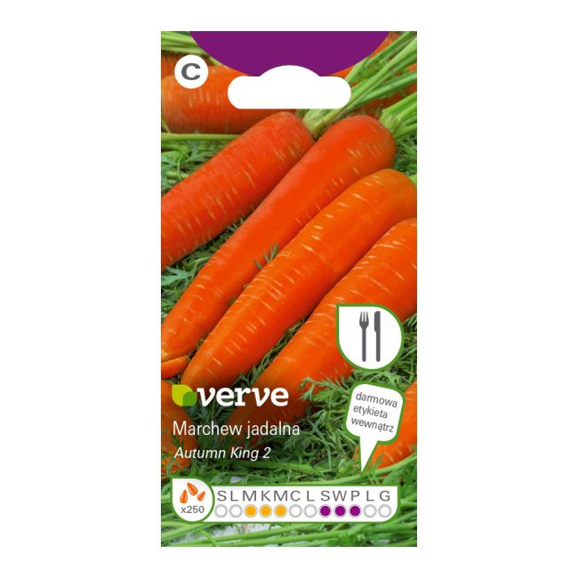 Frø til gulerod Autumn King Verve
