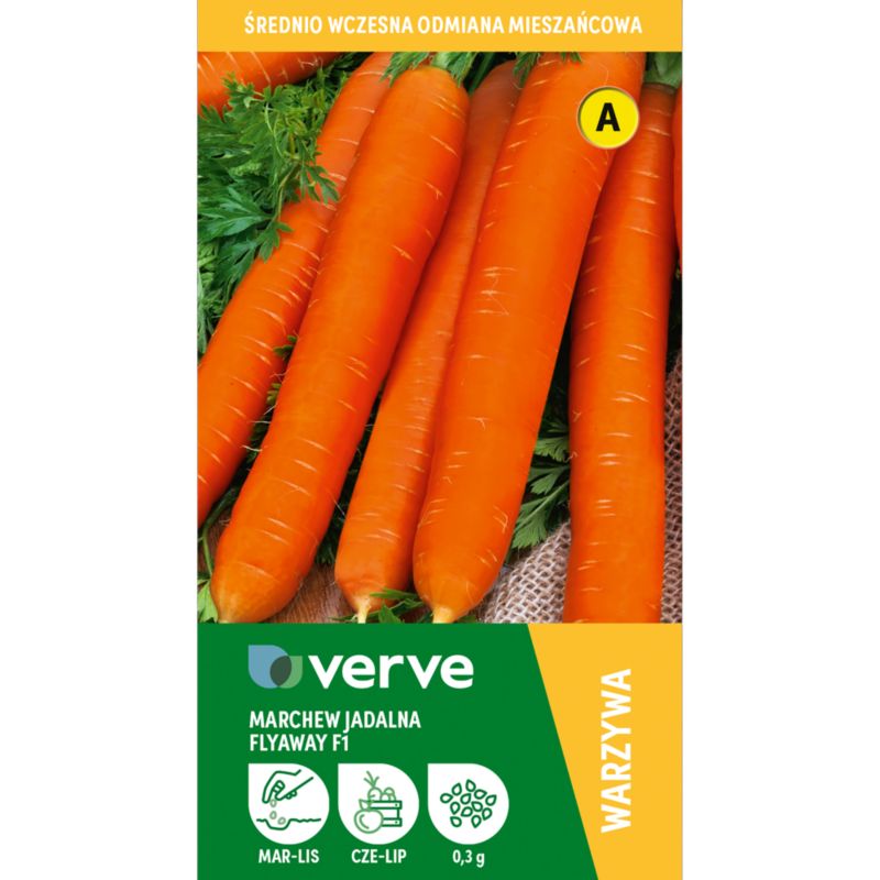 Frø af gulerod Flyaway F1 Verve