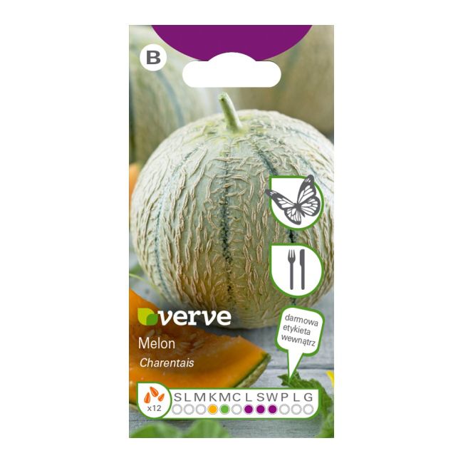 Frø til Charentais Verve melon