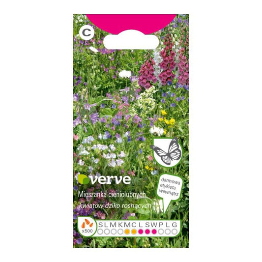 Frøblanding Wildflower Verve til skyggefulde områder