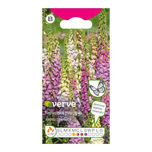 Frø af digitalis Gloxiniaeflora Verve