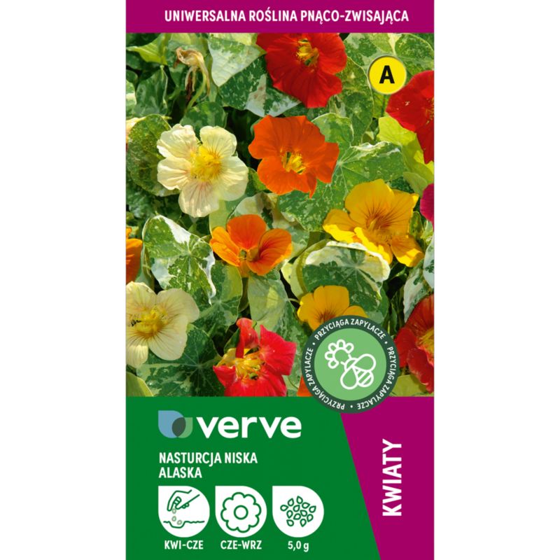 Frø til nasturtium Verve mix