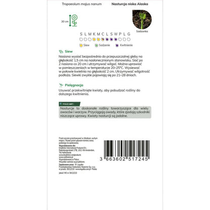 Frø til nasturtium Verve mix