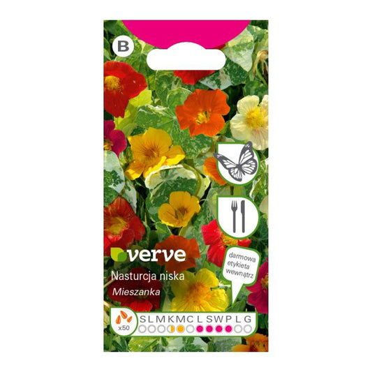 Frø til nasturtium Verve mix