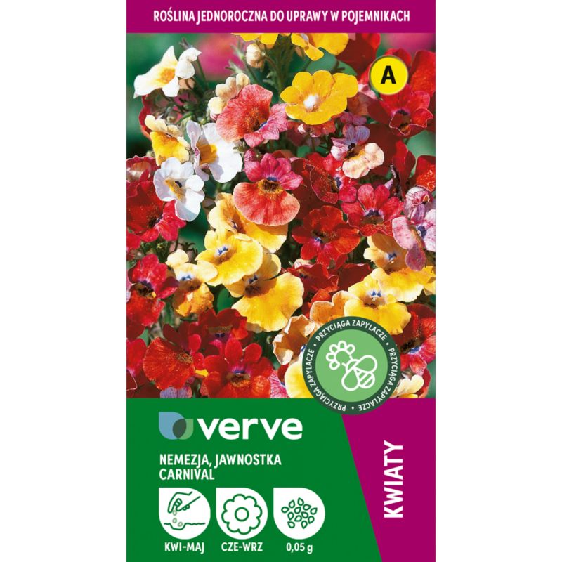 Frø af nemesia Carnival Verve mix