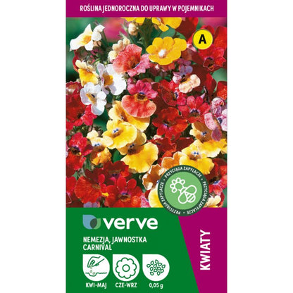 Frø af nemesia Carnival Verve mix