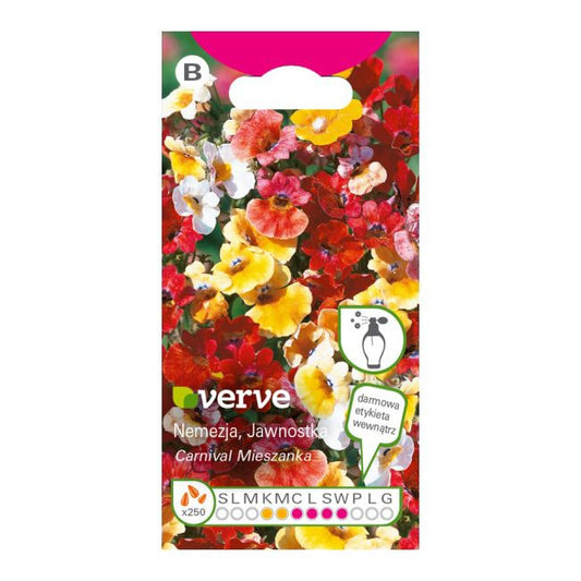 Frø af nemesia Carnival Verve mix
