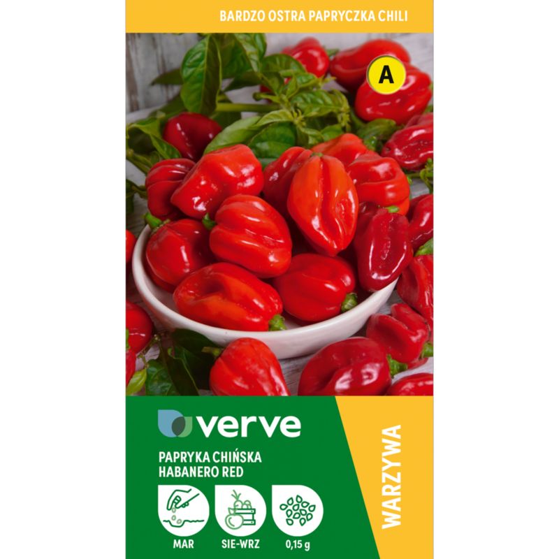 Habanero Verve B chilifrø – dyrk en af de mest krydrede peberfrugter