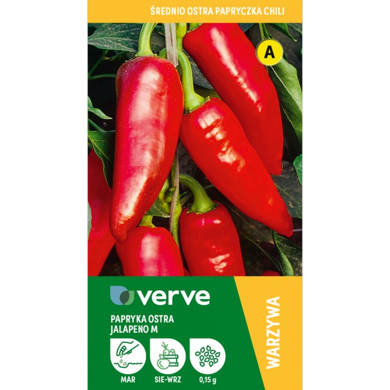 Frø til Jalapeno Verve peber