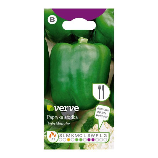 Frø til peberfrugt Yolo Wonder Verve