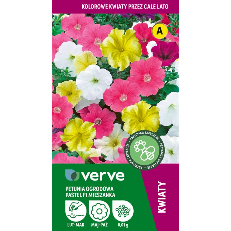 Frø af petunia Pastel F1 Verve mix