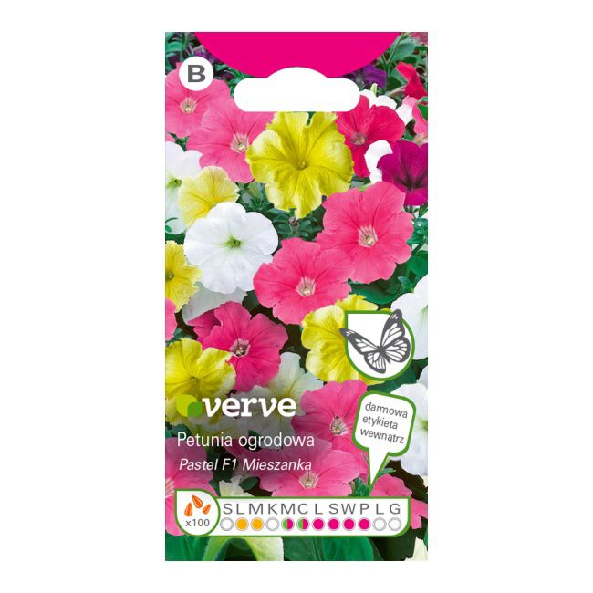 Frø af petunia Pastel F1 Verve mix